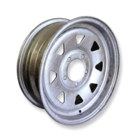 Trojan Trailer Wheel Rim Only 15\"x 6\" Galv - 5 x 4.5\"pcd (Ford)