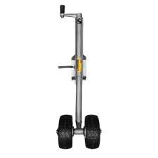 440kg Capacity Jockey Wheel - Twin Solid Rubber Wheel - Christine_2