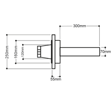 6000kg Non-Braked - 6x205mm PCD - CM Hub & Stub Axle Kit_2