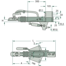 BPW Coupling - ZAF2,8-2 Overrun Coupling_2