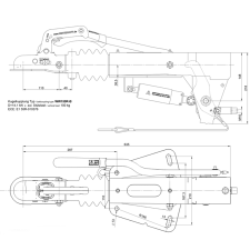 AL-KO 4014256 Hitch Assembly - Replaces BPW ZAF2,8-2 48.25.581.026_2