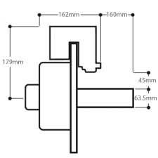 Kodiak Hydraulic Vented Disc Brake Axle Kit - 3500kg - 2 Piece Rotor/Hub_2