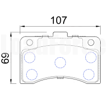 Loadforce ALKO Type Disc Brake Pad - Mechanical (x4) Post 2016_2