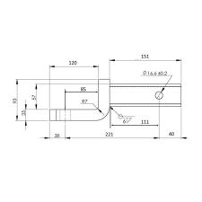 Mister Hitches - 3650kg - 57mm Drop - Heavy Duty - Short Shank_2