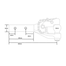 Mister Hitches - 6000kg - Pintle Hook Combo Receiver - 50mm Ball_2
