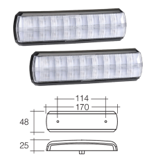 Narva Model 38 LED Tail Lamp - Rear Stop Tail and Direction Indicator - 10-30V_2