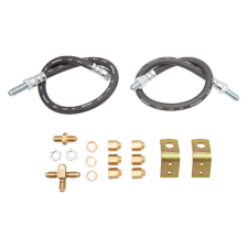 Rubber Brake Hose Kits - Disc Brake - Male/Male - Single & Double Axle - Trojan_1