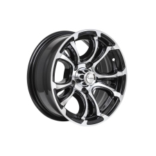 Treadway Alloy Trailer Rim 14\"x 6\" - Loadstar Black - 5 x 4.5\" PCD_1