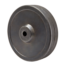 Trojan Jockey Wheel Only - 140mm Rubber_1