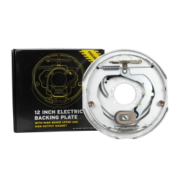12" Electric Backing Plate Assembly - Off Road Dacromet - Right