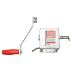 250kg Capacity Boat Trailer Winch - 1:1 Ratio - Trojan