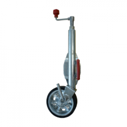 400kg Capacity Jockey Wheel - 200mm Wheel - Lock Pin Swivel Mount - AL-KO