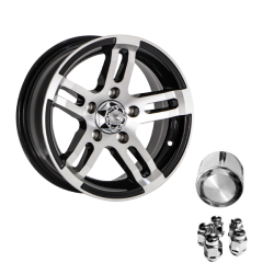 Alloy Trailer Rim 14"x 6" - 1000kg Capacity