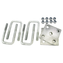 CM Axle Spring U Bolt Kit - Round Axle
