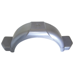 190-240mm Wide - Polyethylene Plastic Heavy Duty - CM - Single Axle Mudguards - Pair