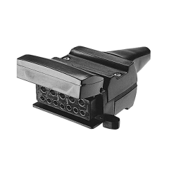 CM Trailer Parts Trailer Plug - 12 Pin Flat Socket