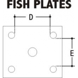 CM Axle U Bolt - Fish Plates