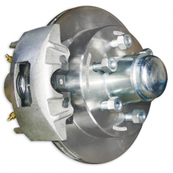 Kodiak Hydraulic Vented Disc Brake Axle Kit - 3500kg - 2 Piece Rotor/Hub