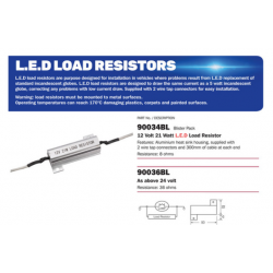 LED Load Resistors 21W