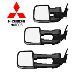 Mitsubishi Pajero - 2001+ - Compact ClearView Towing Mirror