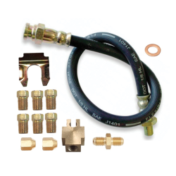 Rubber Hose Kit - Suits 9" Drum Brake - Trojan