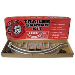 Slipper Spring Kit - Taper Leaf - 45x765mm wide - Dacromet - Long