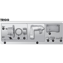 Trigg & ARK Disc Brake Caliper Parts
