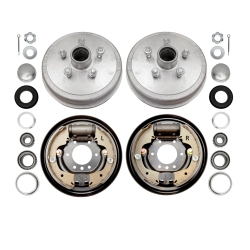 Trojan 1250kg Drum Braked Hub Kit - 9" Hydraulic Drum - 5x4-1/2x1/2