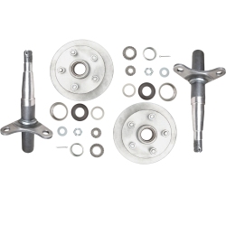 Trojan Disc Brake - Axle Kit - Integral Rotor 1500kg