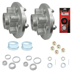 Trojan Hub Kit - Non-Braked - 1500kg - Suits 2 Piece Brake Rotor - Pair