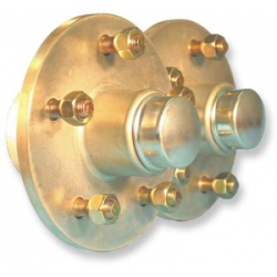 Trojan Hub & Bearing Kit - 1500kg LM Single Hub [T082025 x 0.5]
