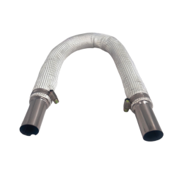aufocus Exhaust Pipe with Fire Resistant Sleeve - 600/1200/1600mm Options