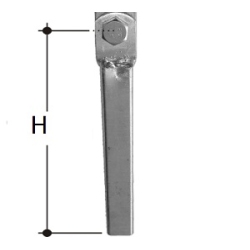CM Wobble Roller - Post for Quad Upright