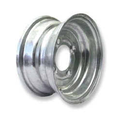 Trojan Trailer Wheel Rim Only 8" - 4 x 4"pcd Galv