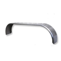 230mm Wide - Steel Curved with Rolled Edge - Trojan - Tandem Axle Mudguard - Pair