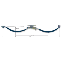 Trojan Tandem Slipper Spring Set - Slipper to Eye