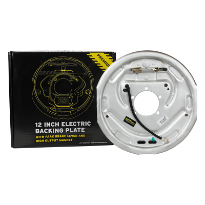 12\" Electric Backing Plate Assembly - Off Road Dacromet - Left