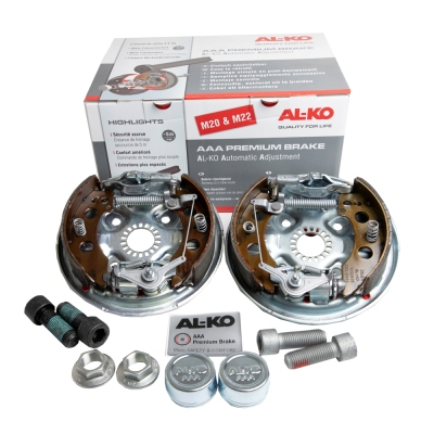 AL-KO Retrofit set AAA for wheel brake type 2051 Brake Shoe & Backing Plate