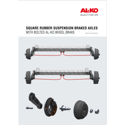 ALKO Euro Square Trailer Braked Axles