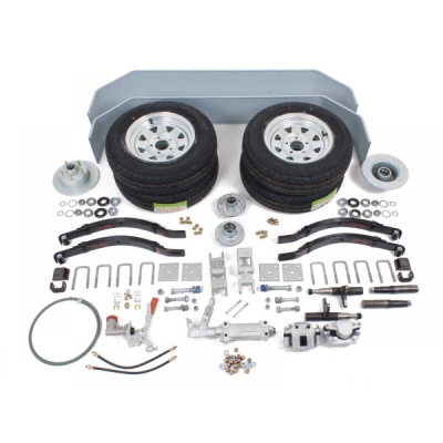 ALKO Tandem Axle Trailer Kit - Hydraulic Braked - 2400kg - 13\"