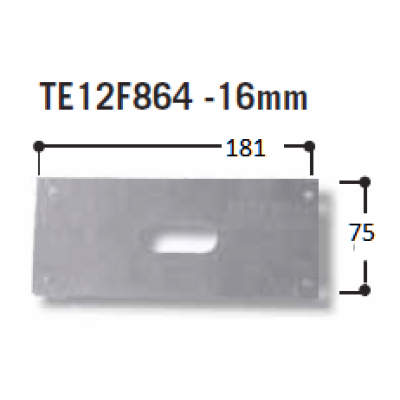 CM Door Latch -  Stricker Plates