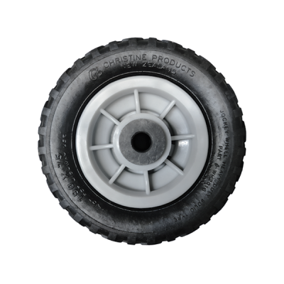 Christine Jockey Wheel Only - 190x75mm - 16mm 5/8\" Axle - Nylon Rim