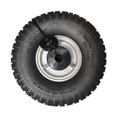 Christine Jockey Wheel Only - 245x90mm Alloy Rim - 19mm Axle