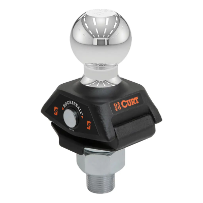 Curt RockerBall Towball - 50mm Cushion Hitch Towball - 3500kg