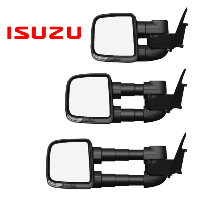 Isuzu D-MAX & MU-X - 2012-2019 - Compact ClearView Towing Mirror