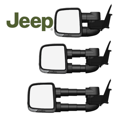 Jeep Grand Cherokee - 2010+ - Compact Clearview Towing Mirror