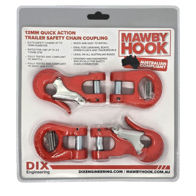 Mawby Hook - Quick Release Safety Chain Hooks