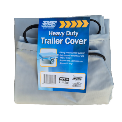 Maypole Heavy Duty PVC Waterproof Trailer Cover - 1830 x 1220mm (6’x4′)