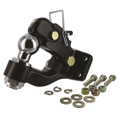 Pintle Hook and Ball - 8000kg Pintle 3500kg Ball - 50mm Towball