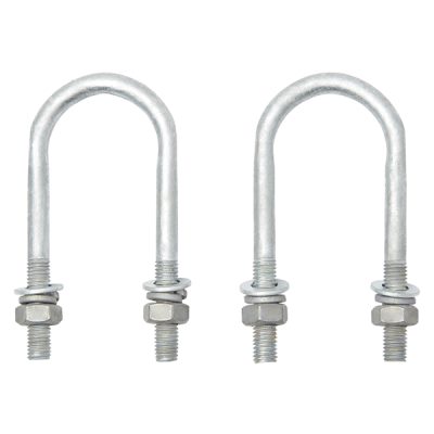 Round U Bolts & Nuts - Pairs